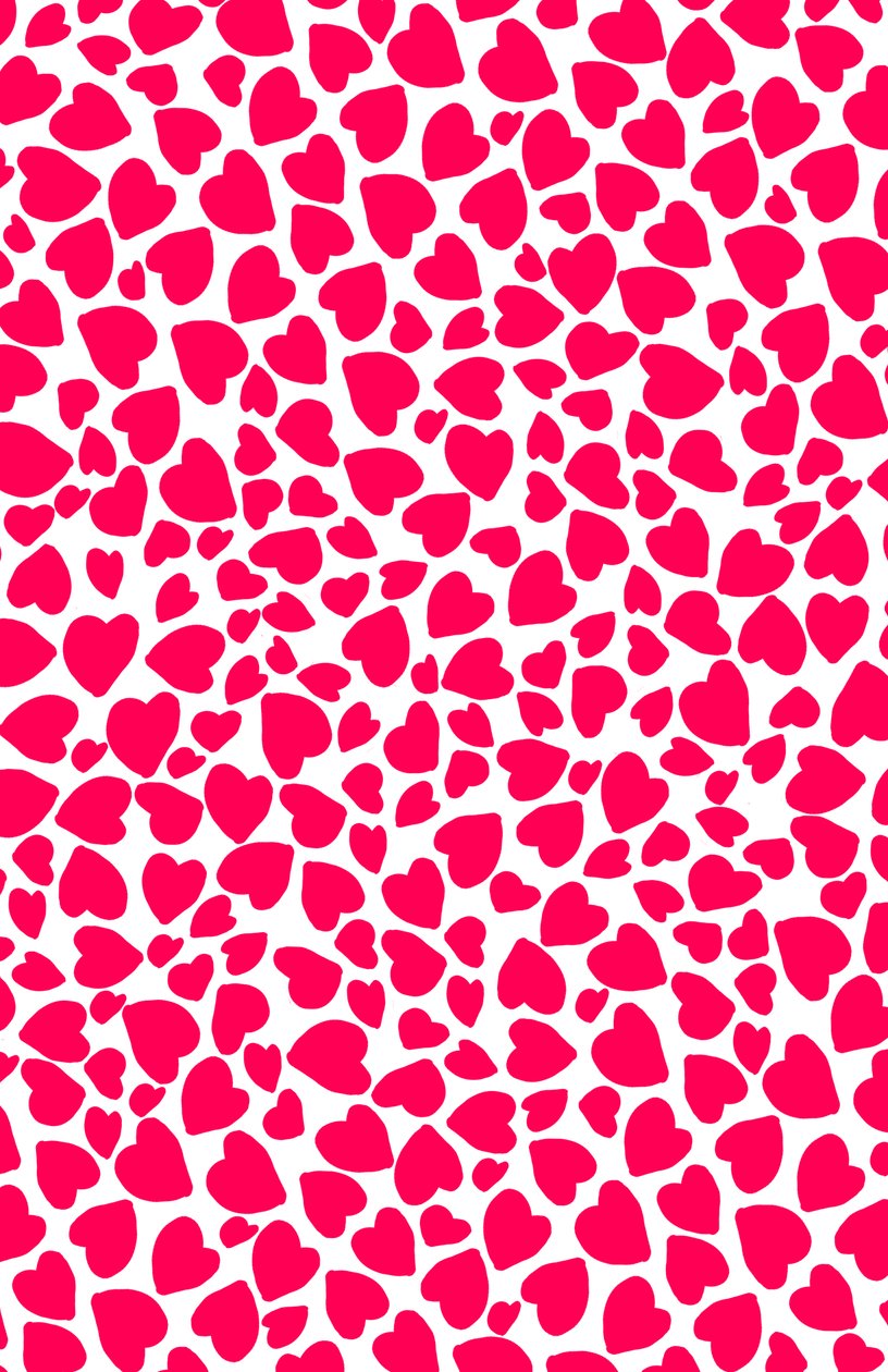 Dierenprint hart, 2014 door Louisa Hereford