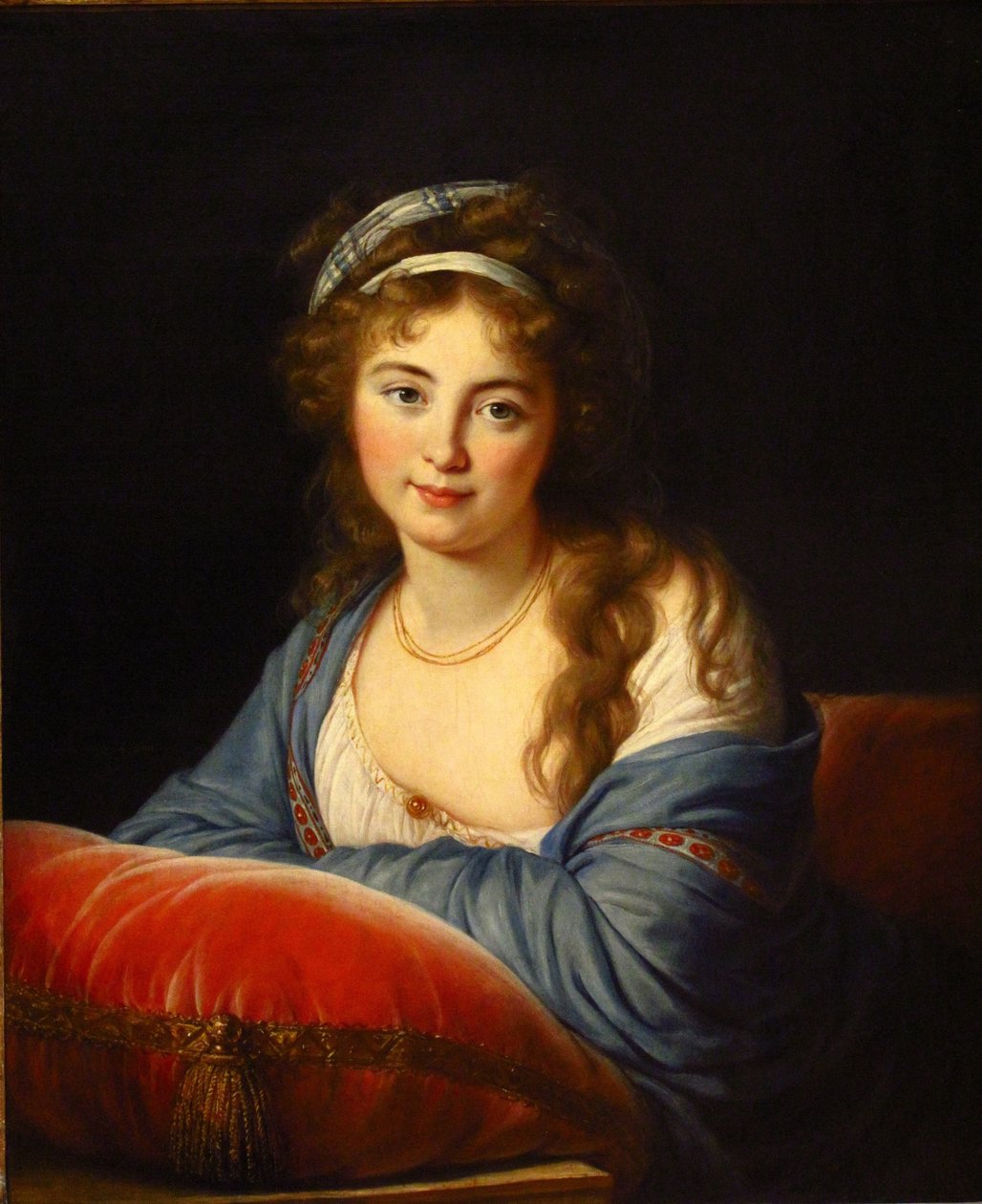 De gravin Skavronskaia door Elisabeth Louise Vigee-Lebrun