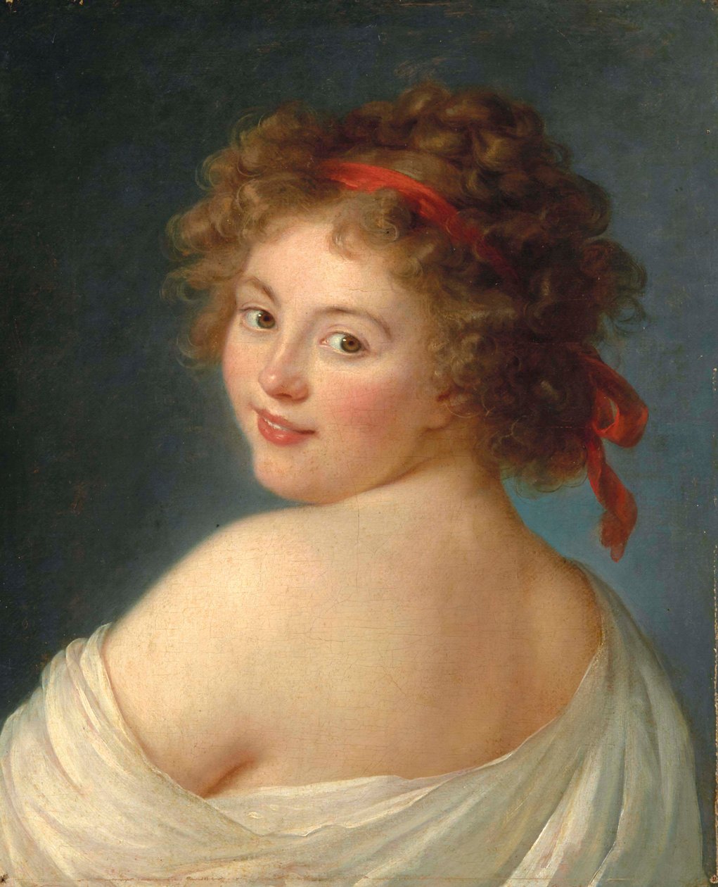 Portret van Gravin Yekaterina Skavronskaya, née von Engelhardt 1761-1829, 1790 door Elisabeth Louise Vigee Lebrun
