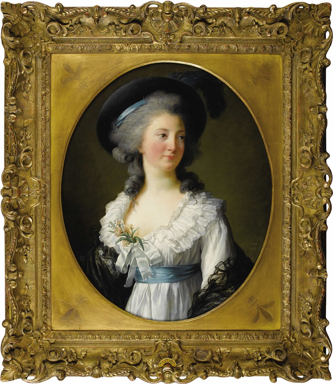 Portret van Madame de Moreton comtesse de Chabrillan, 1782 door Elisabeth Louise Vigee Lebrun