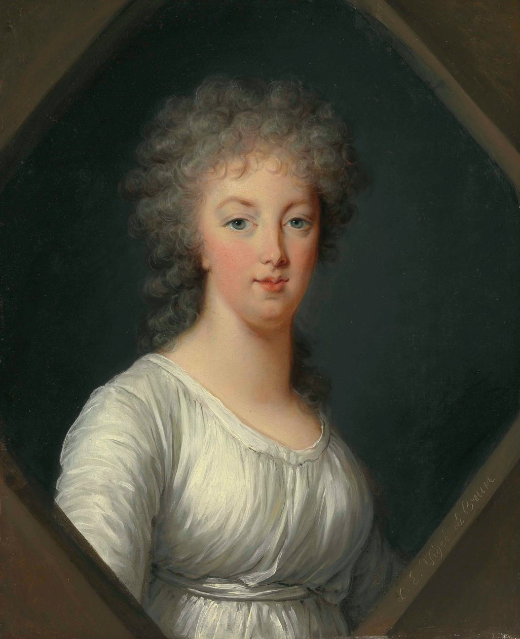 Portret van Marie Antoinette door Elisabeth Louise Vigee Lebrun