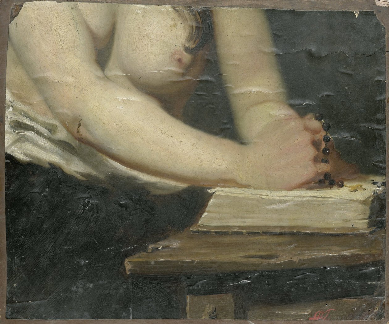 Maria Magdalena door Lourens Alma Tadema