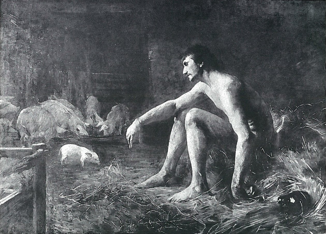 De verloren zoon door Lovis Corinth