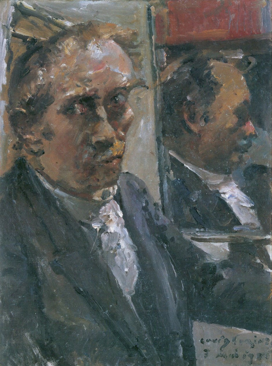 Laatste Zelfportret door Lovis Corinth