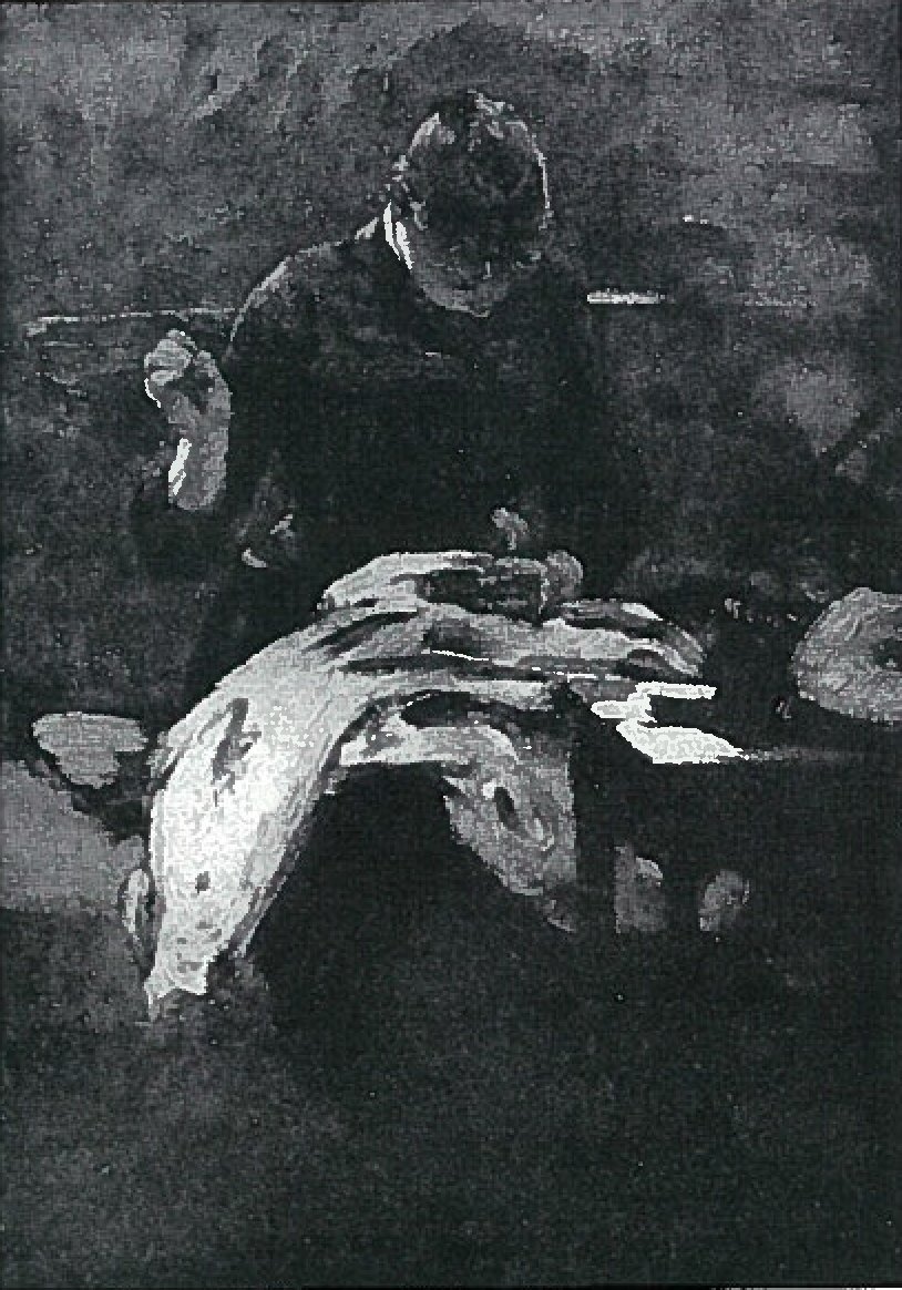 Naderend meisje door Lovis Corinth