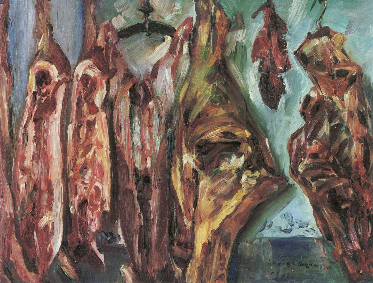 Visstilleven door Lovis Corinth