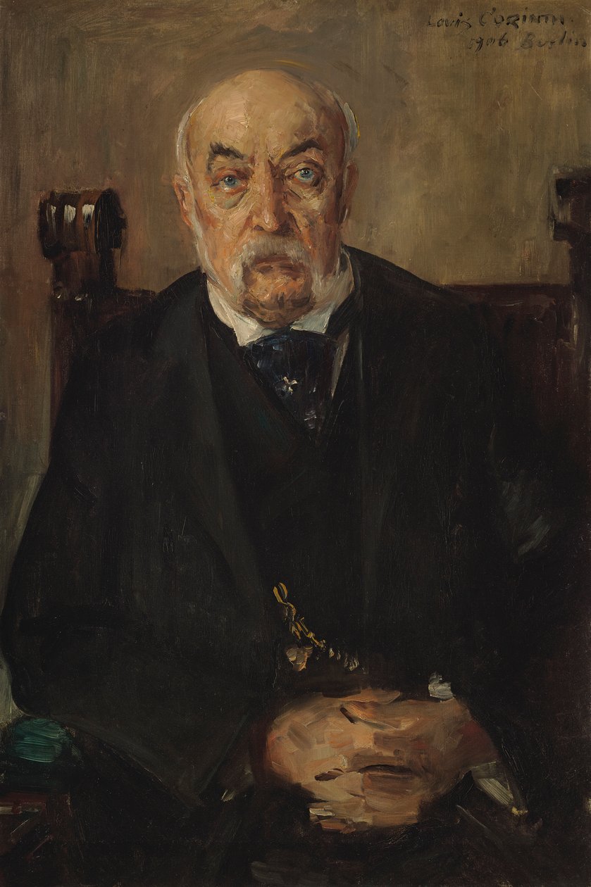De grootmeester van de loge Zöllner door Lovis Corinth