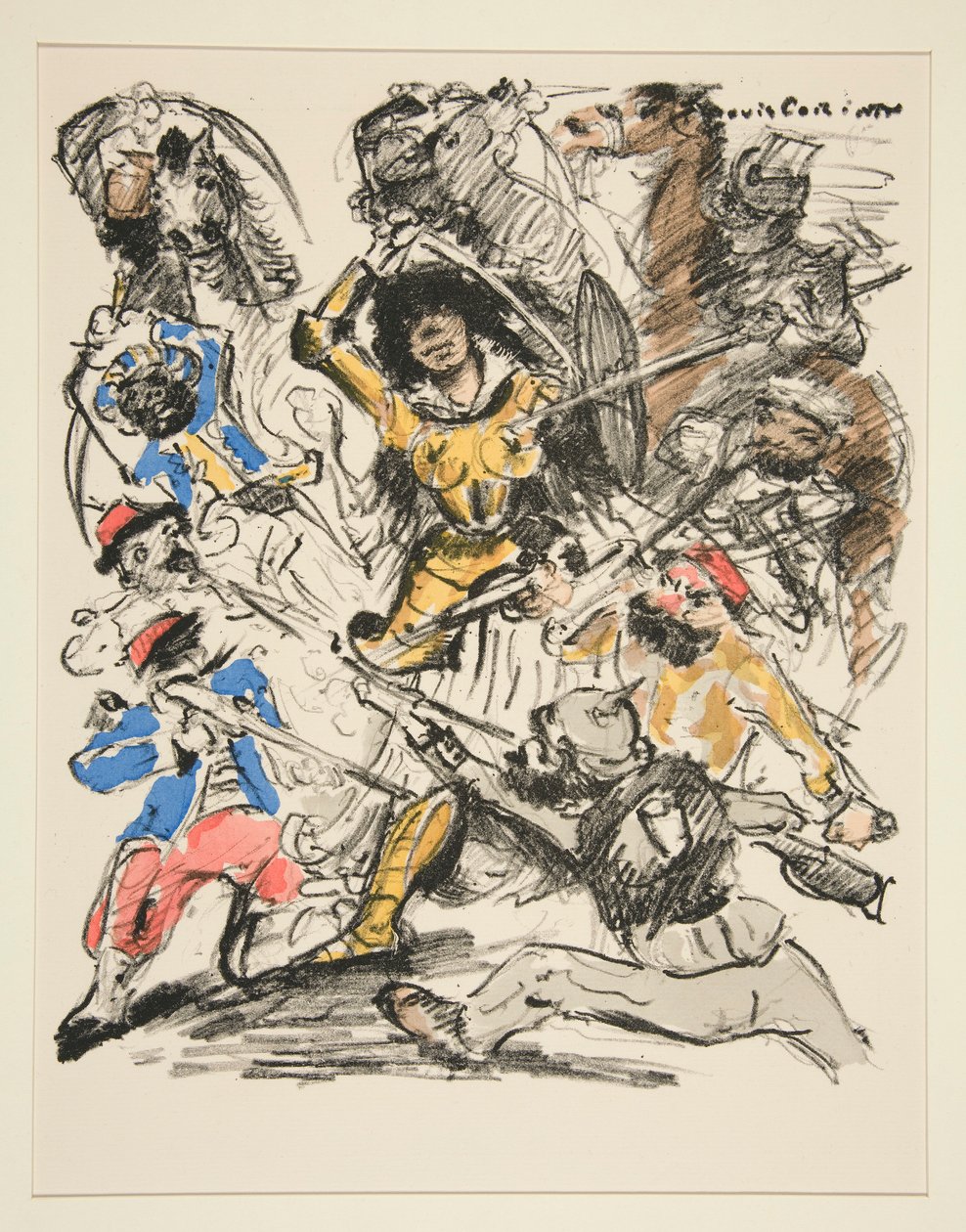 Die Jungfrau von Orleans door Lovis Corinth