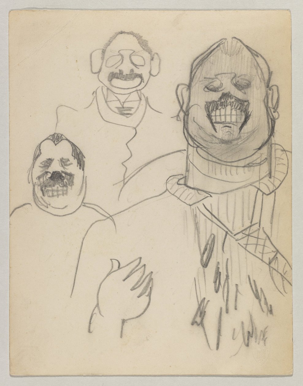 Uitnodigingskaart voor het zilveren huwelijksfeest van Louis Gessler en vrouw door Lovis Corinth
