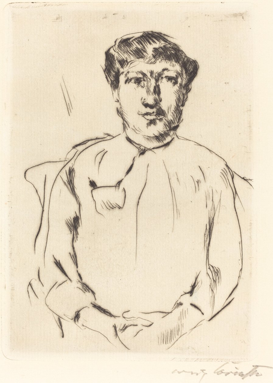 Frauenbildnis Portret van een vrouw, 1914 door Lovis Corinth