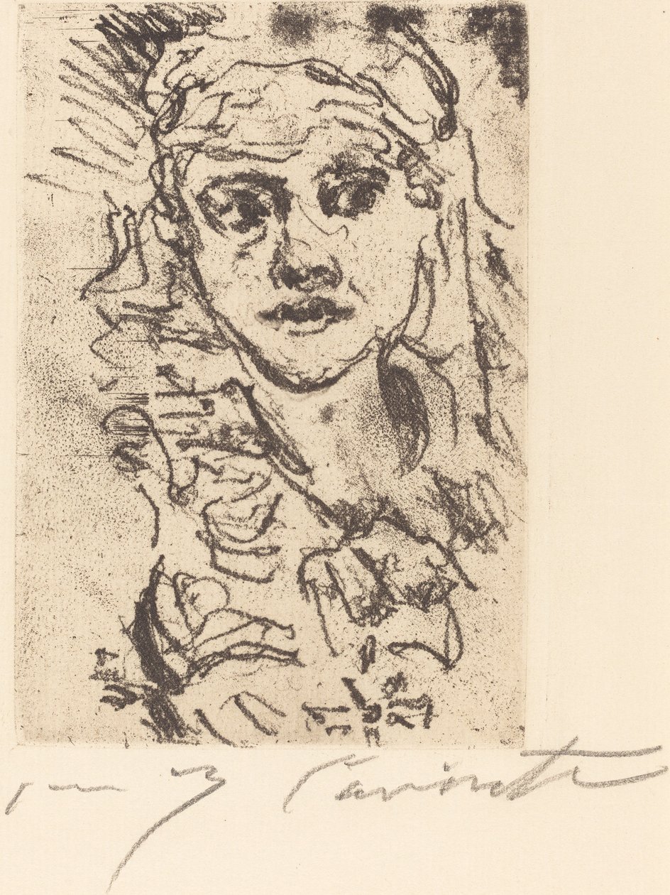 Henny Porten door Lovis Corinth