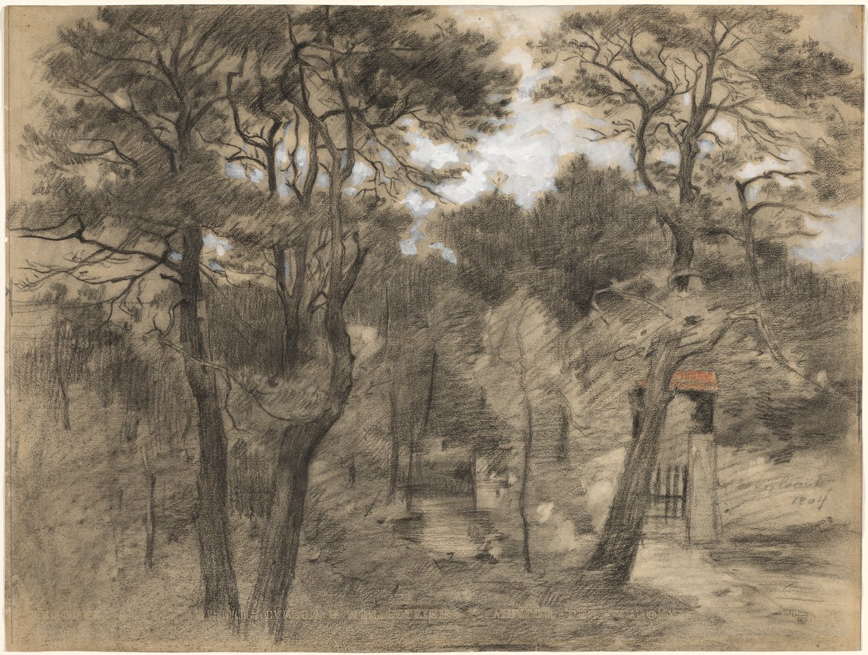 Landschap door Lovis Corinth