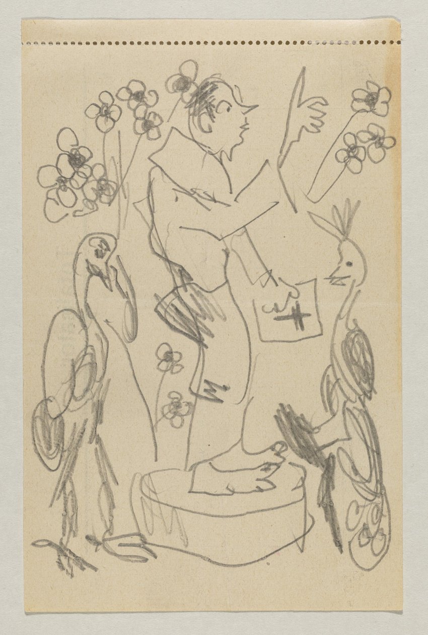 Lovis Corinth aan Carl Strathmann door Lovis Corinth