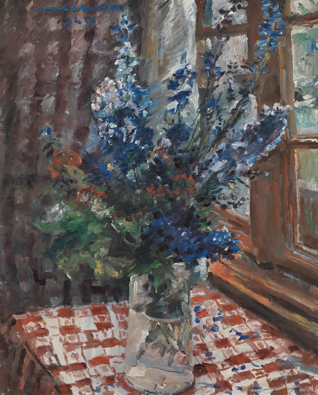 Ridderspoor door Lovis Corinth