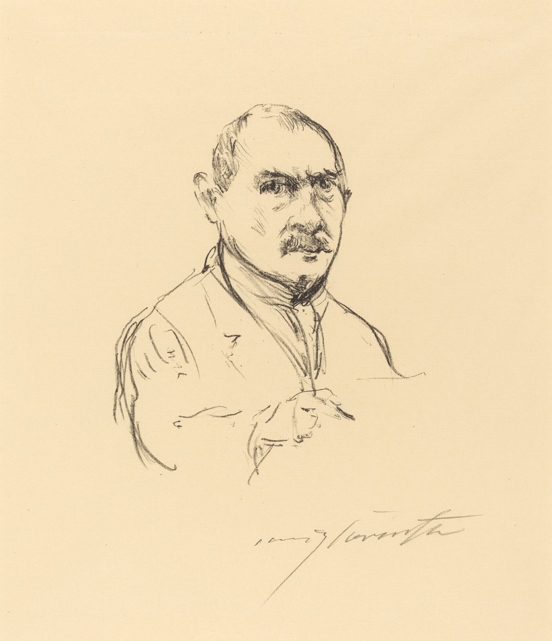 Zelfportret, 1914 door Lovis Corinth