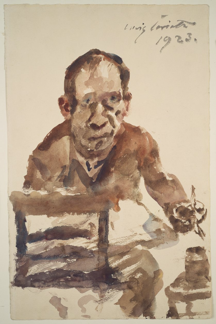 Zelfportret door Lovis Corinth