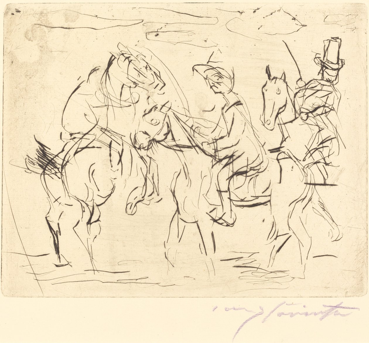 Zondagsrijders door Lovis Corinth