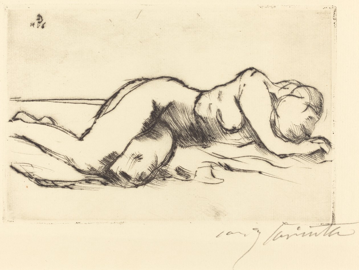 Vrouwelijk Naakt, 1916 door Lovis Corinth