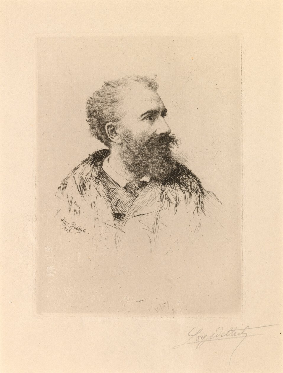 Félix-Hilaire Buhot door Loys Delteil