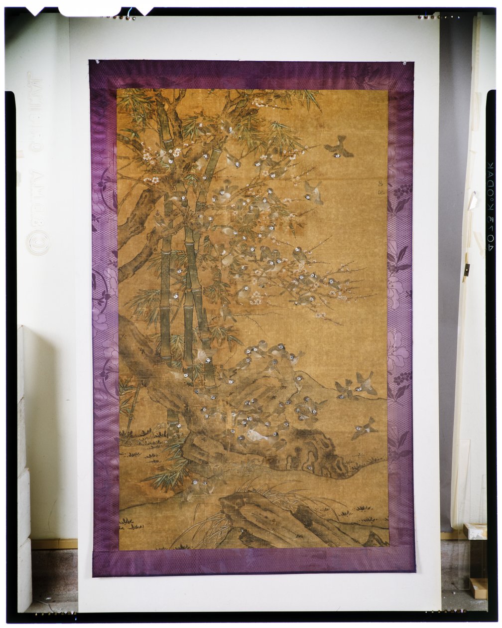Honderd mussen door Lu Zhi