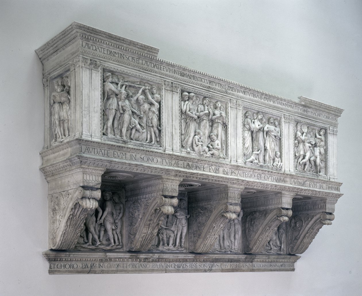 Gereconstrueerde Cantoria door Luca Della Robbia