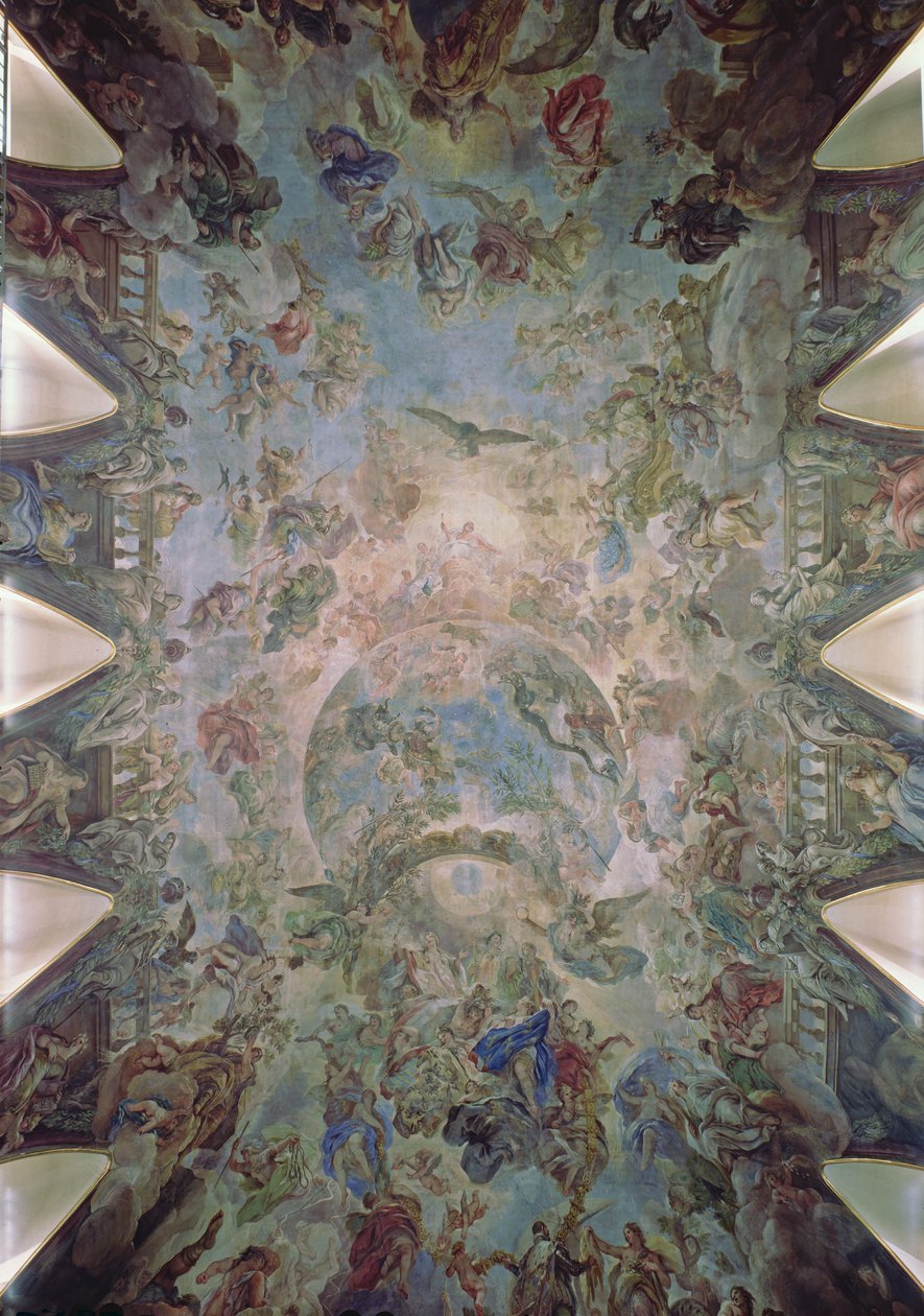 Allegorie van het Gulden Vlies, ca. 1697 door Luca Giordano