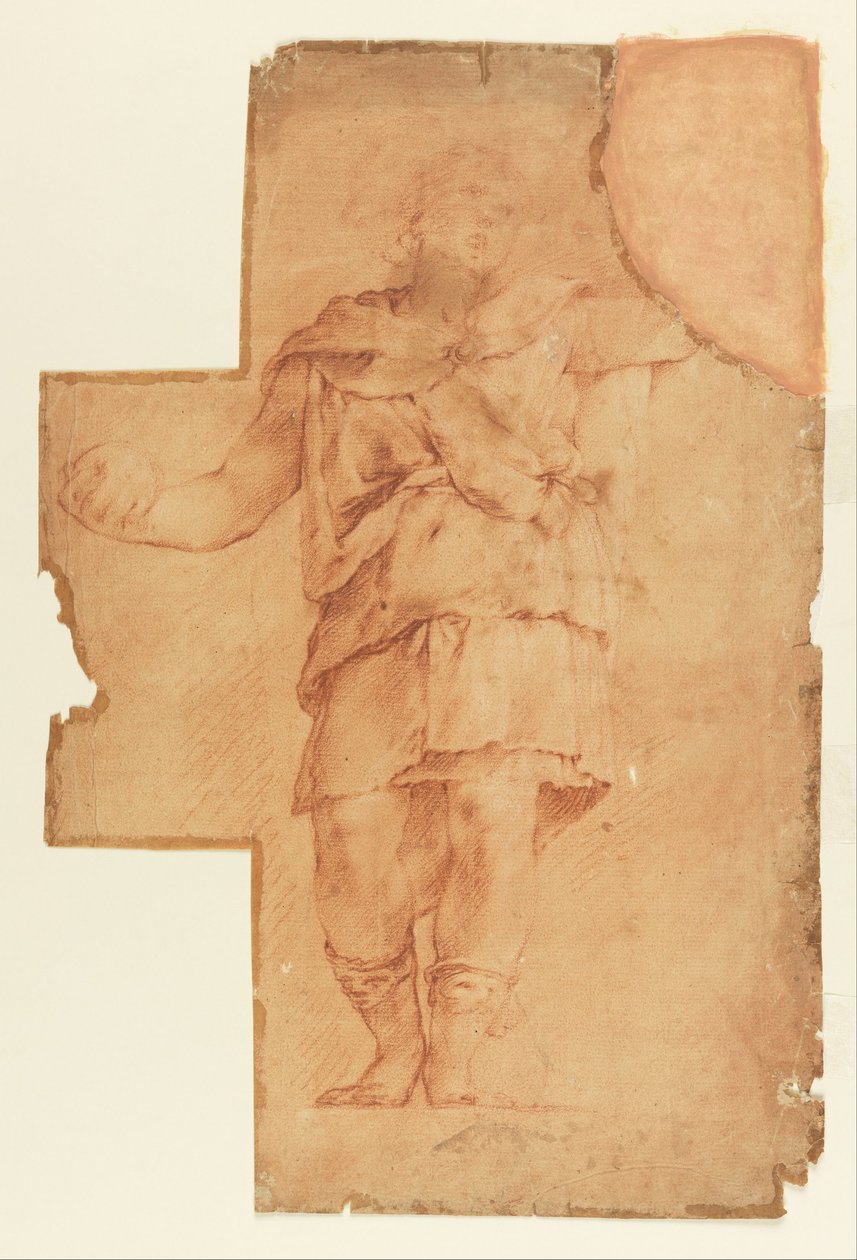 Studie van Staande Figuur door Luca Giordano