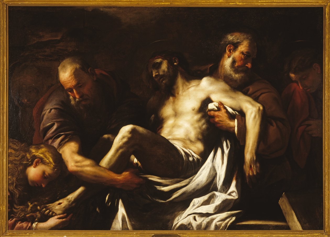 De graflegging van Christus door Luca Giordano