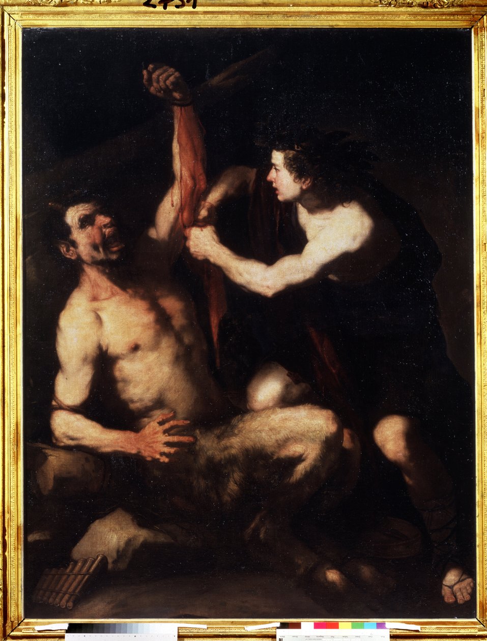 Apollon en Marsyas door Luca Giordano
