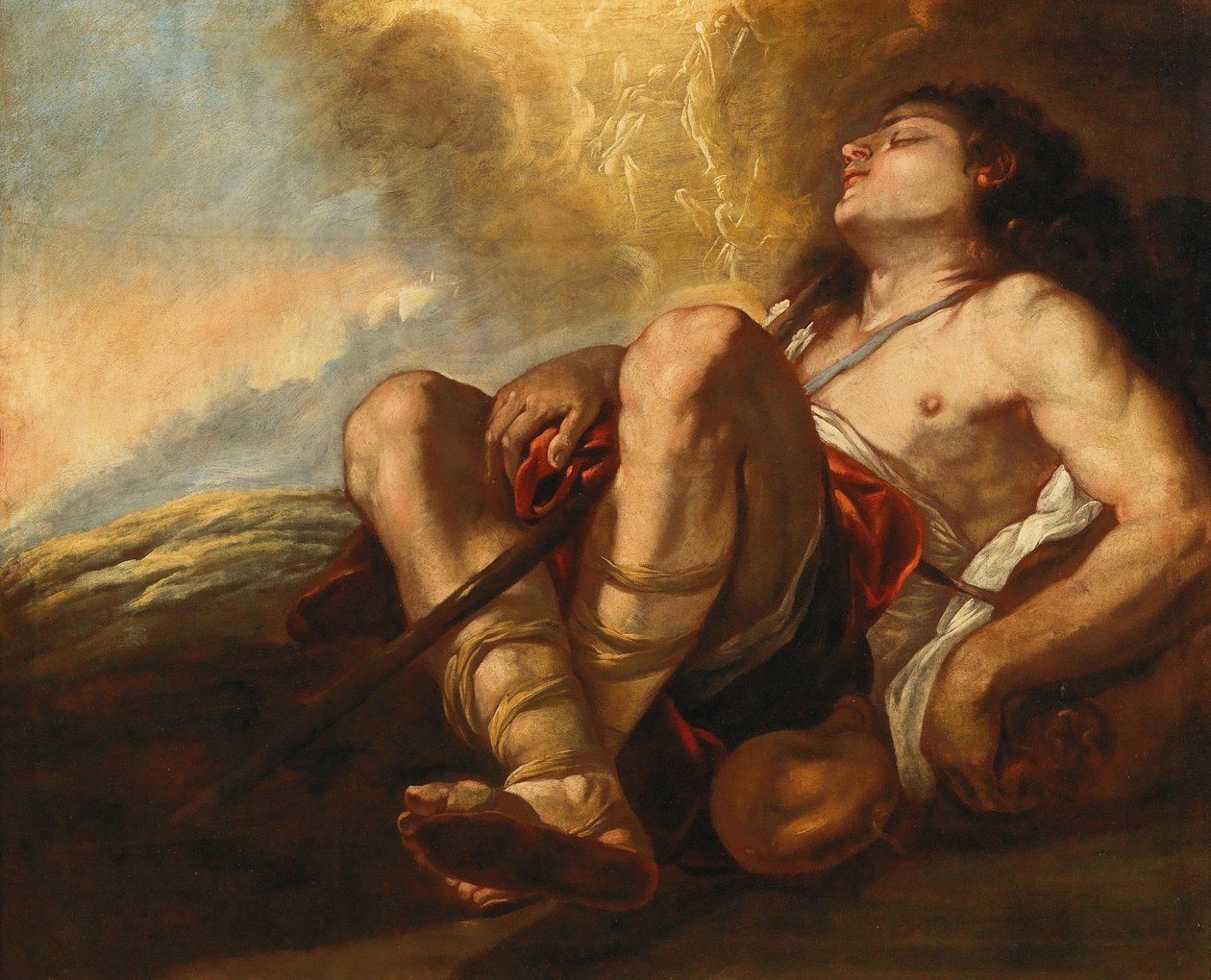 Jakobs Droom door Luca Giordano