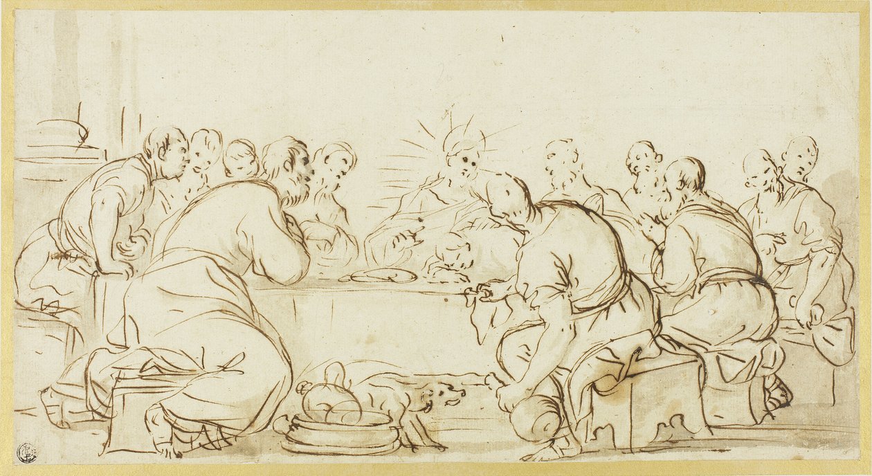 Laatste Avondmaal door Luca Giordano