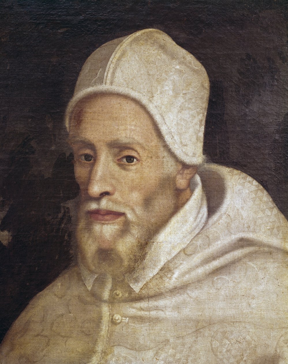 Portret van Paus Paulus III door Luca Longhi