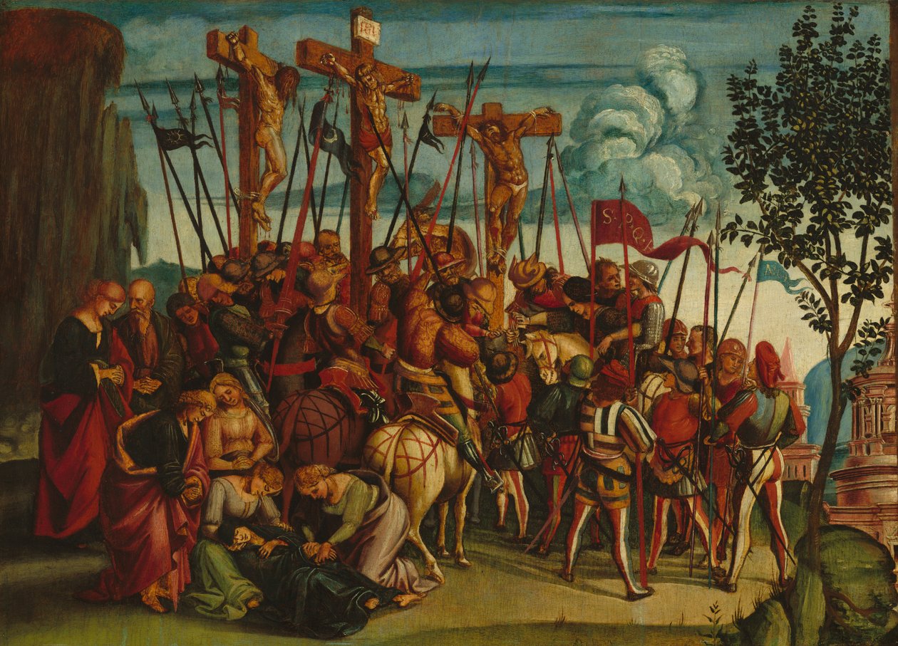 De Kruisiging door Luca Signorelli