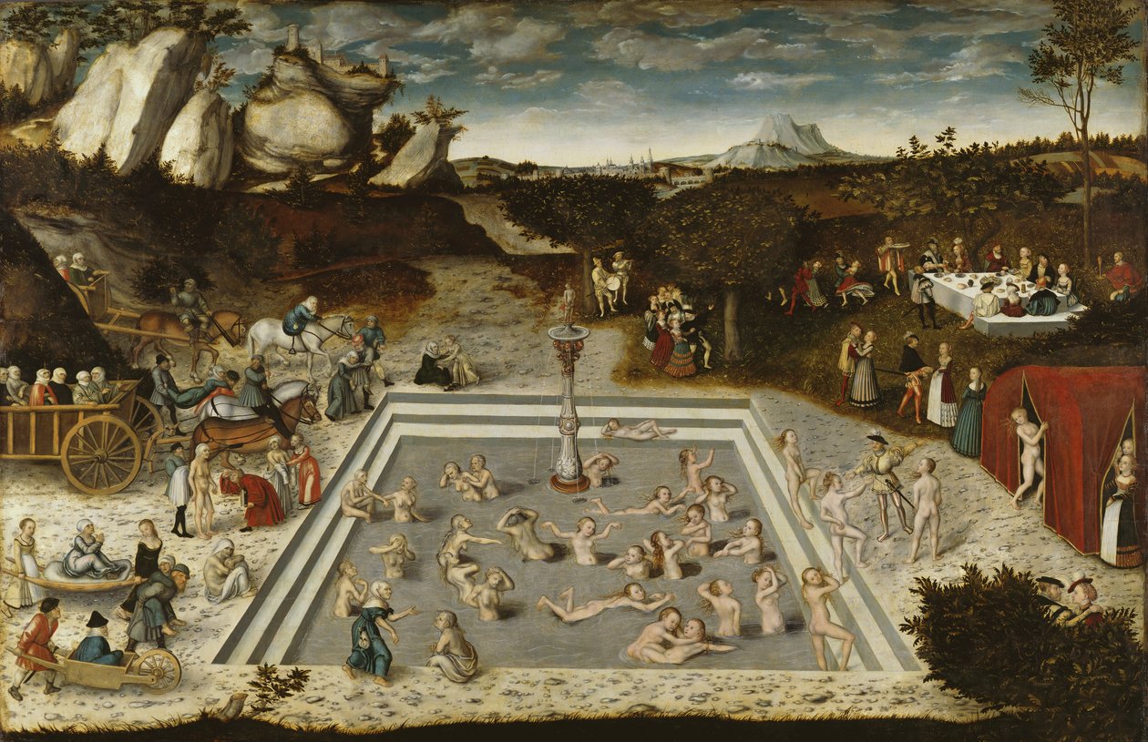 De Jeugdbron door Lucas Cranach the Elder