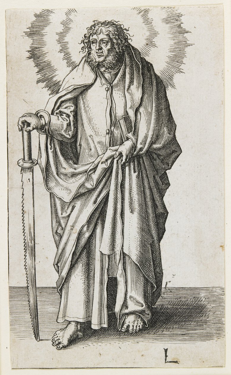 St. Jacobus Minor, 1510 door Lucas van Leyden