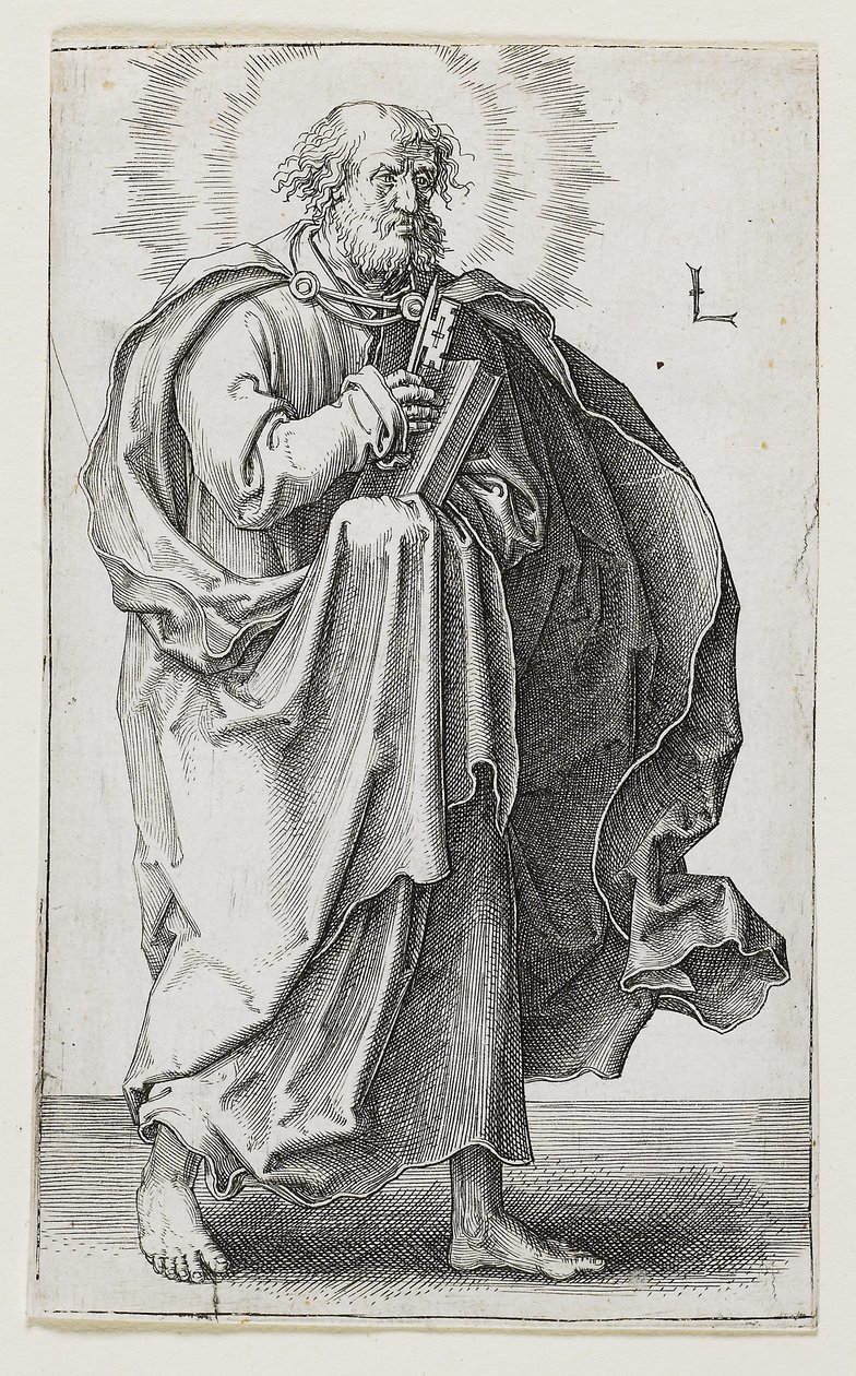 St. Peter, 1510 door Lucas van Leyden