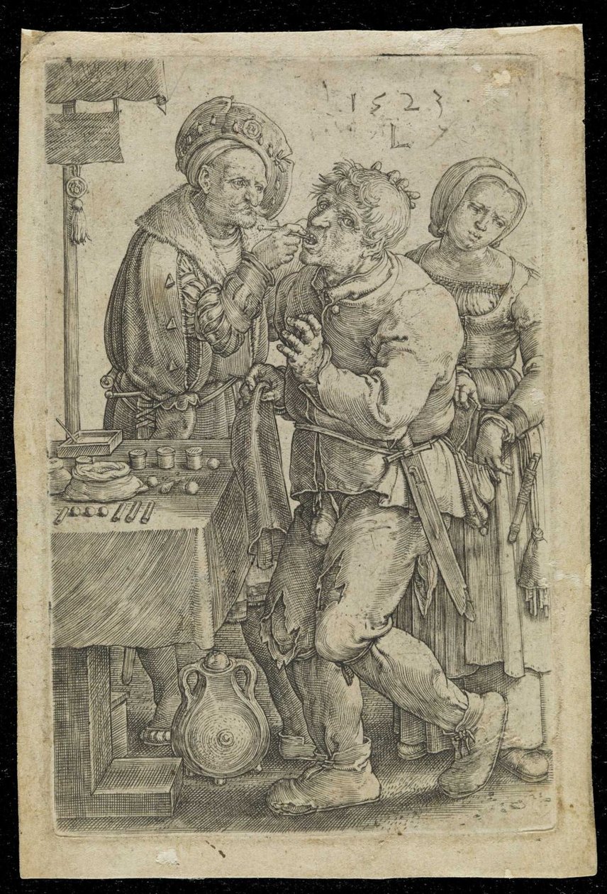 De tandarts door Lucas van Leyden