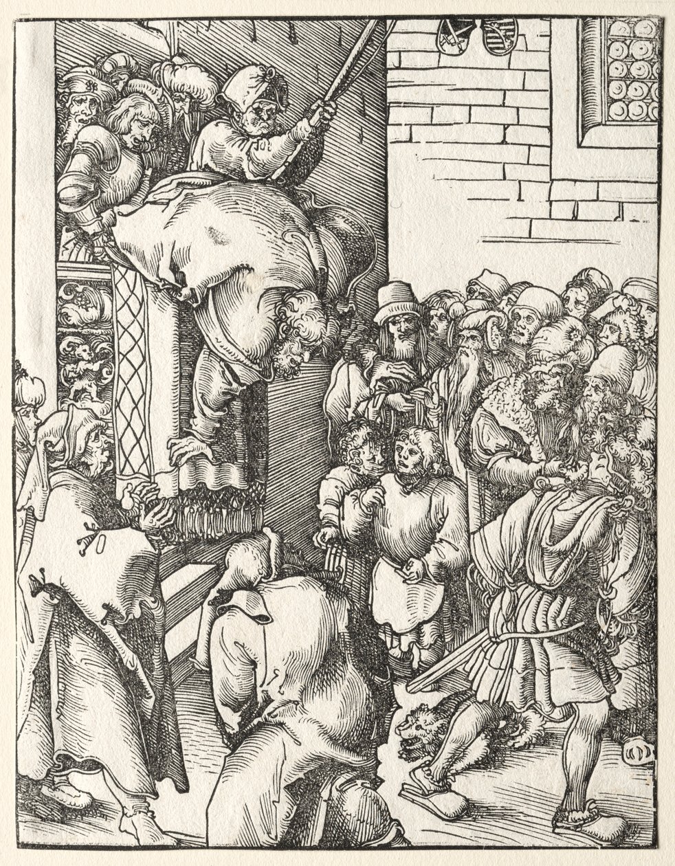 Martelaarschap van Sint Jacobus de Mindere door Lucas Cranach the Elder