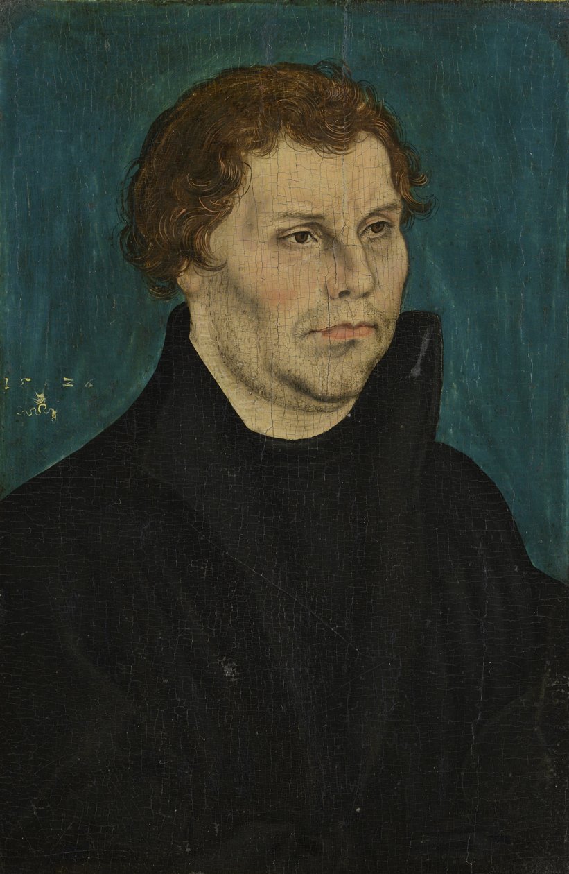 Portretten van Maarten Luther en Katharina von Bora door Lucas Cranach the Elder