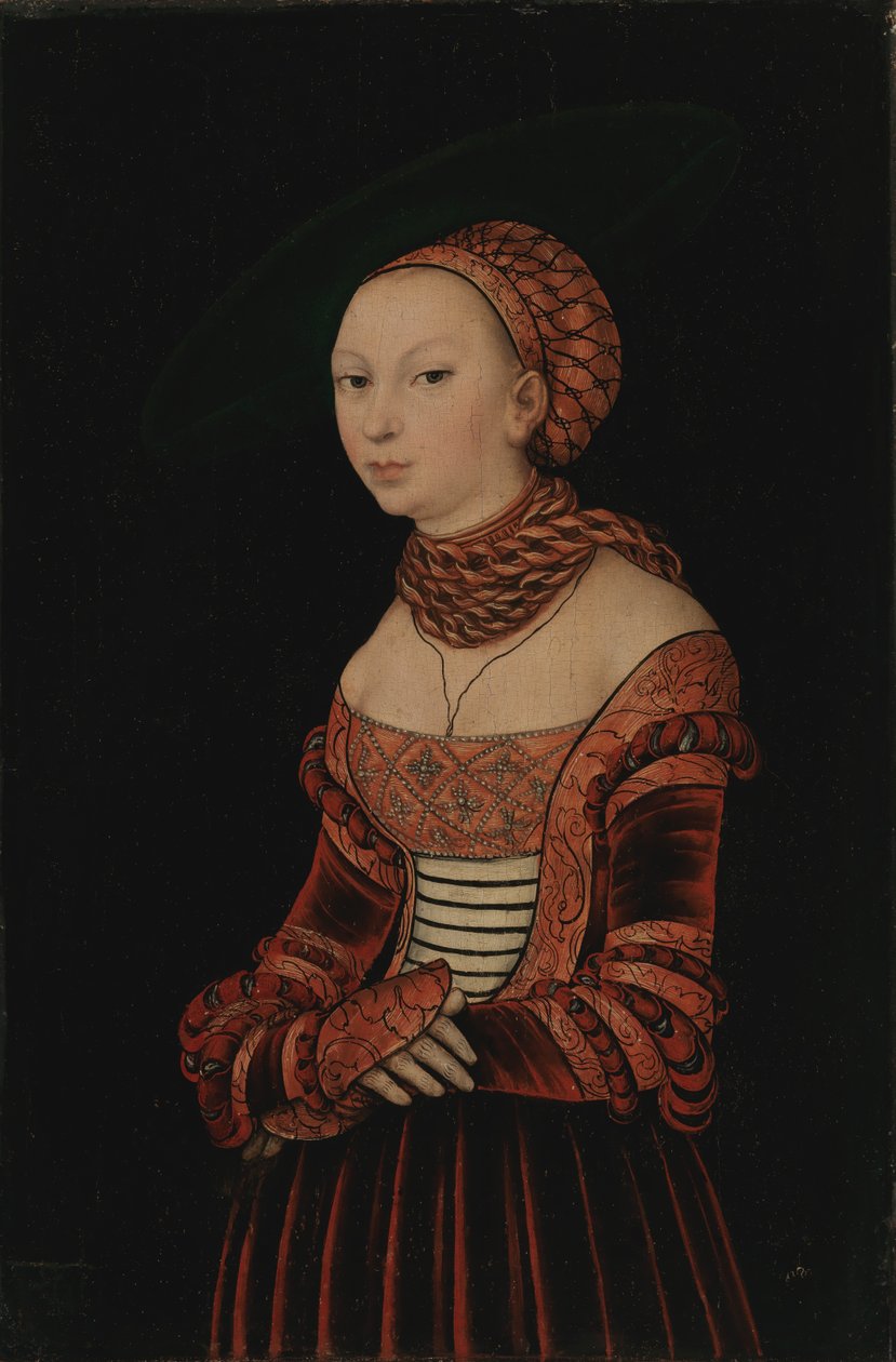Zweeds: Portret van een jonge vrouw, kniestuk Portret van een jonge vrouw



































" door Lucas Cranach the Elder