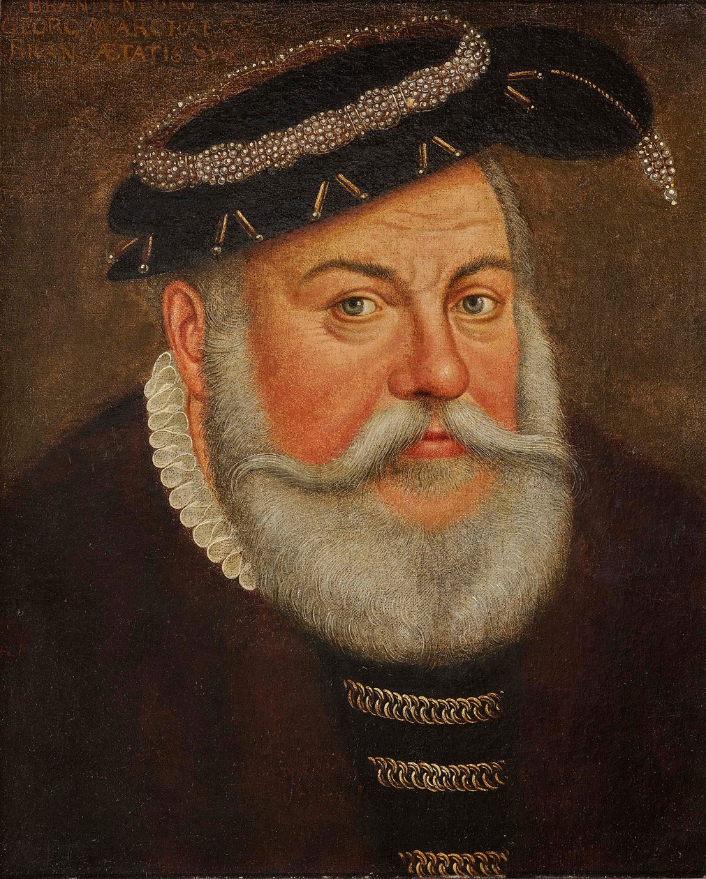 George de Vrome, Markgraaf van Brandenburg-Ansbach 1484-1543 door Lucas Cranach the Younger