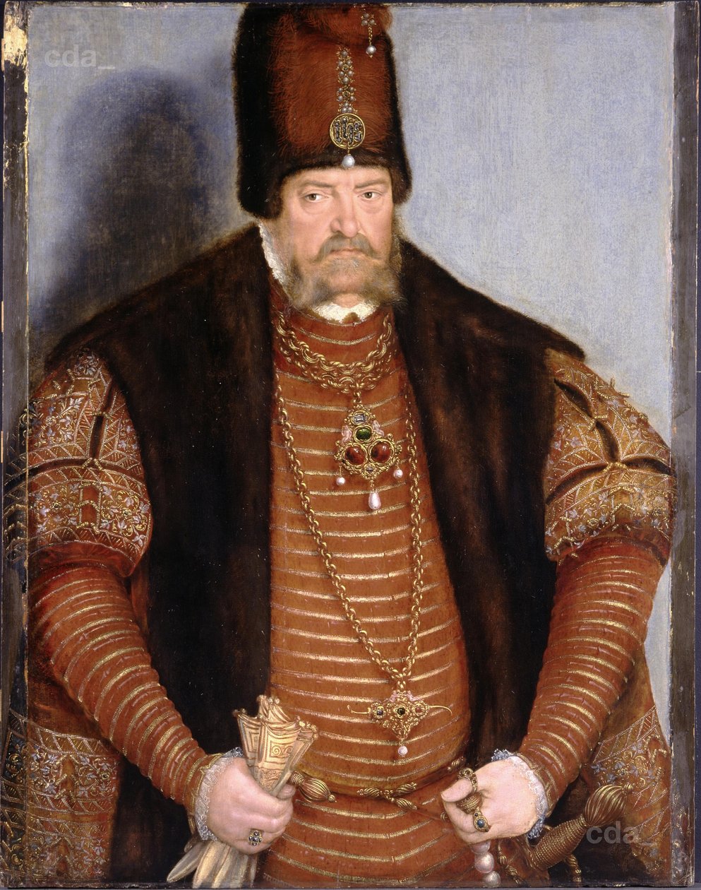 Portret van keurvorst Joachim II. van Brandenburg door Lucas Cranach the Younger