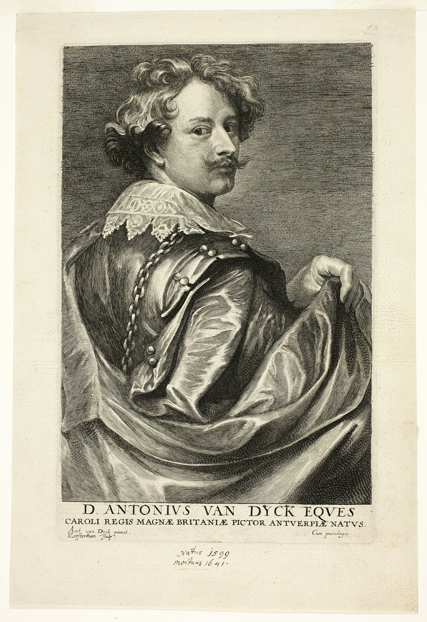 Anthony van Dyck door Lucas Emil Vorsterman