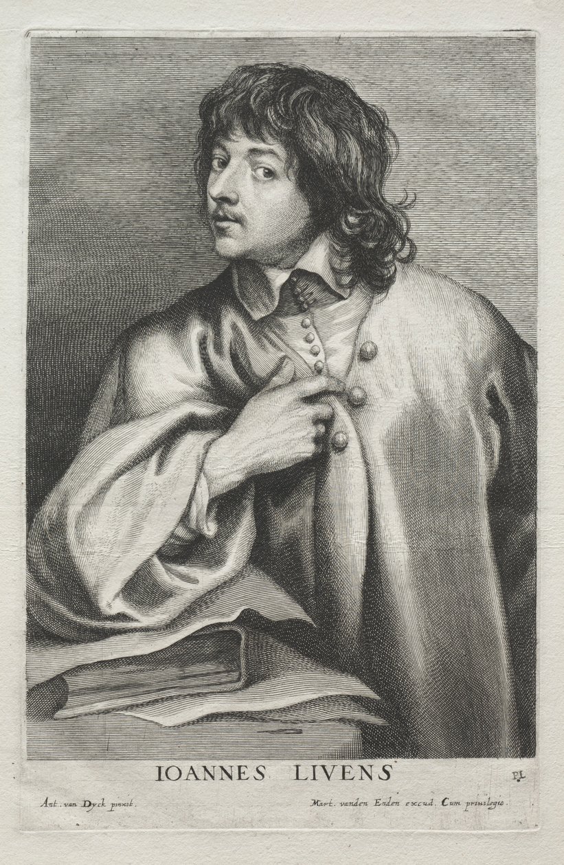 Jan Lievens, 1636-1641 door Lucas Emil Vorsterman