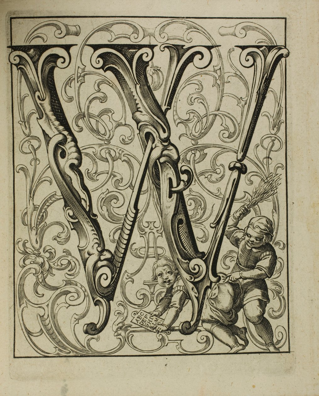 Alfabet door Lucas Kilian