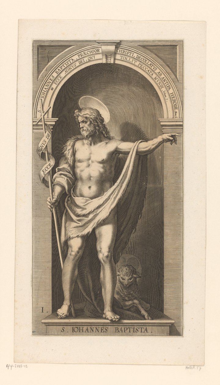 Johannes de Doper door Lucas Kilian