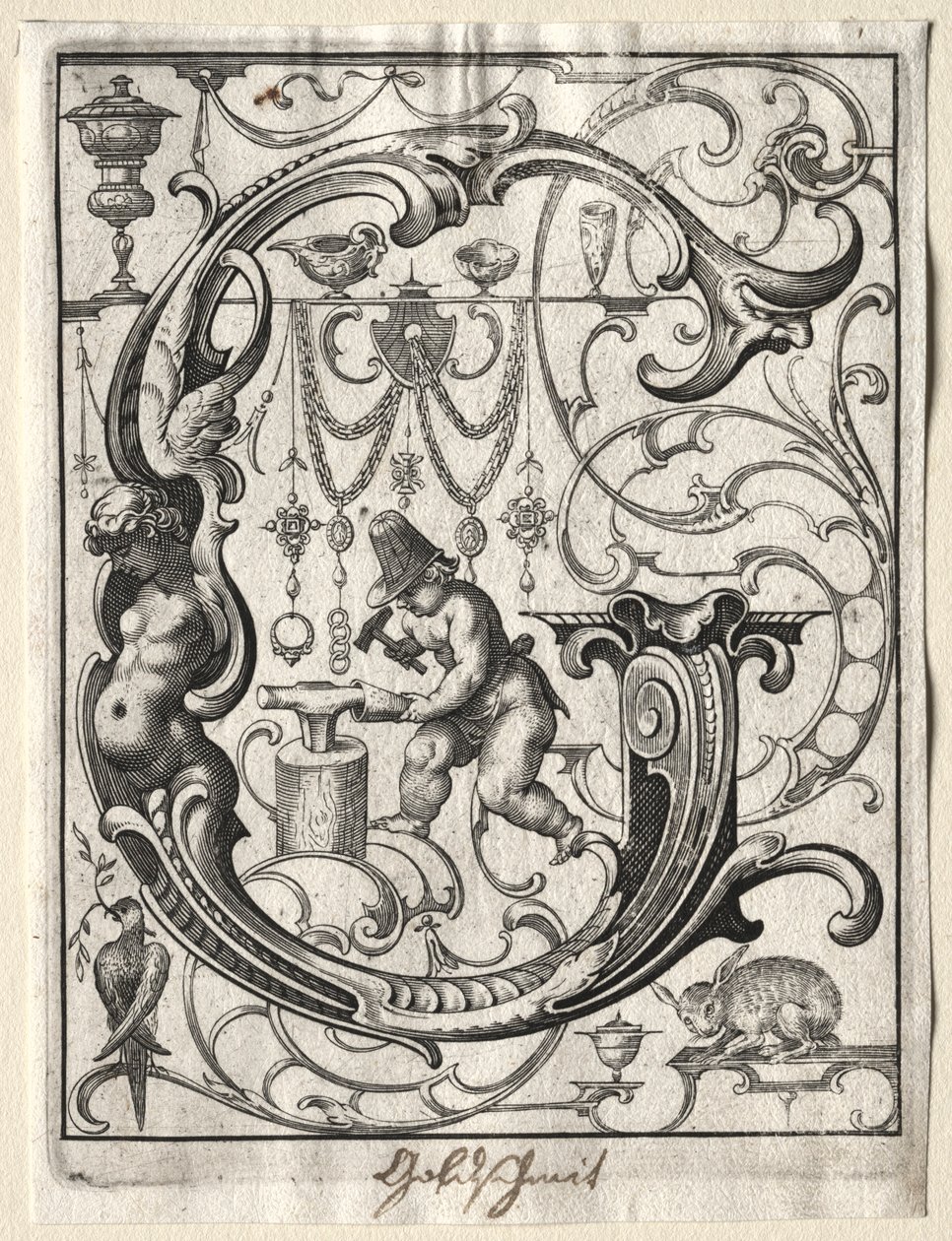 Nieuw ABC-boekje: G, 1627 door Lucas Kilian