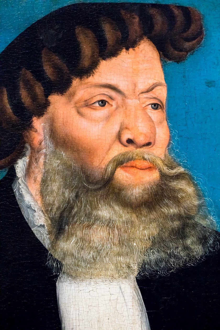 Jobst von Hayn door Lucas the Younger Cranach