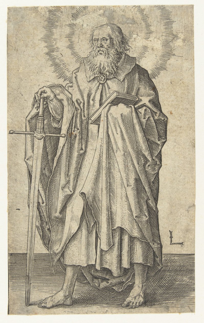 De apostel Paulus door Lucas van Leyden