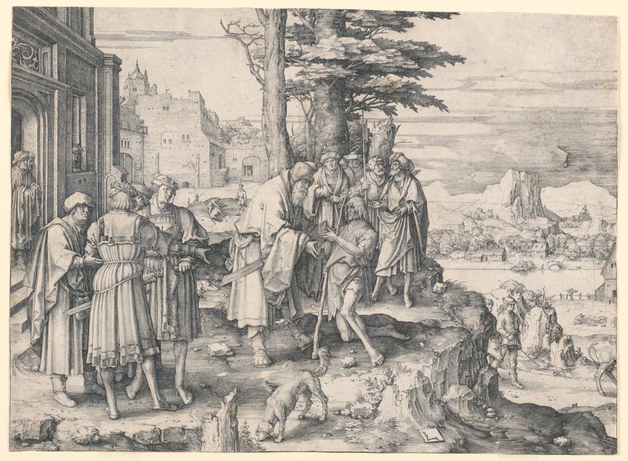 Terugkeer van de Verloren Zoon door Lucas van Leyden